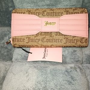 Chestnut Juicy Couture Pretty Bow Wallet